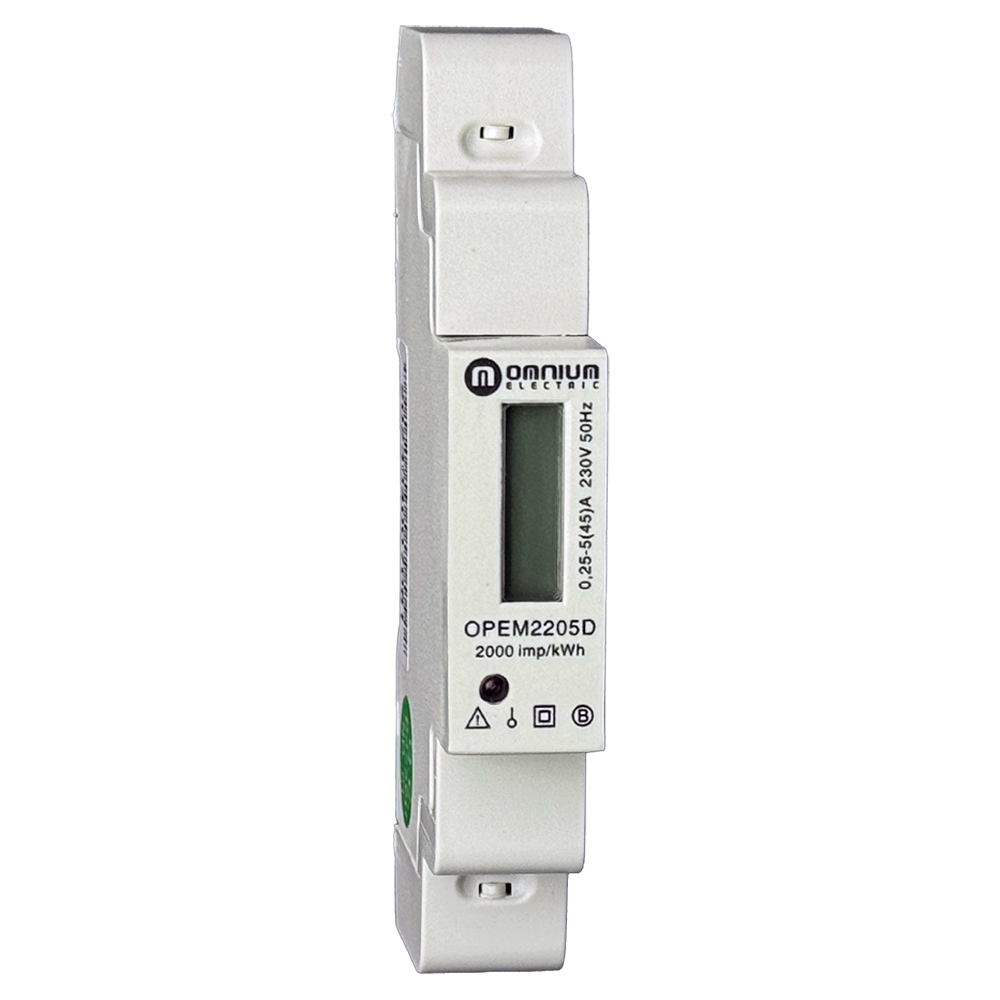 Medidor de energía monofásico